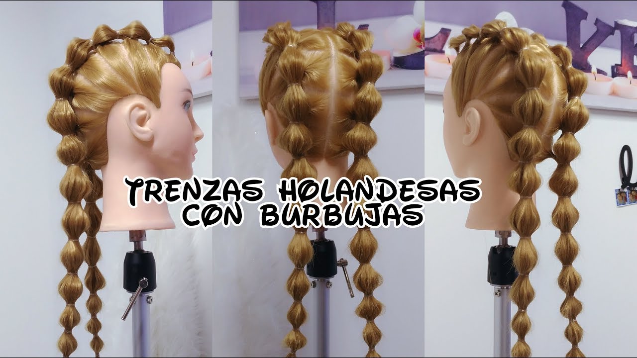 Trenzas Holandesas con Burbujas/ Boxer Braids  / Trenzas de Boxeadora