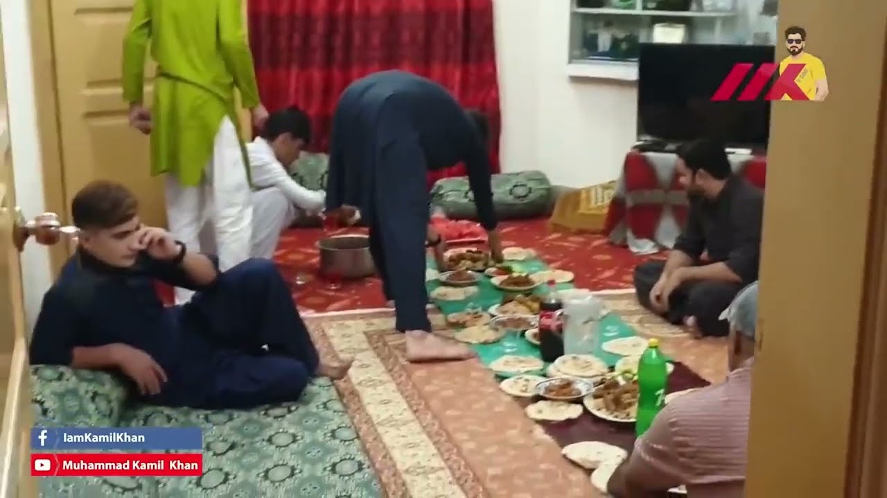 Lunch with Shaheen - Part 02 | Shaheen serving lunch to Naseem Shah & Haris Rauf | Kamil Clips