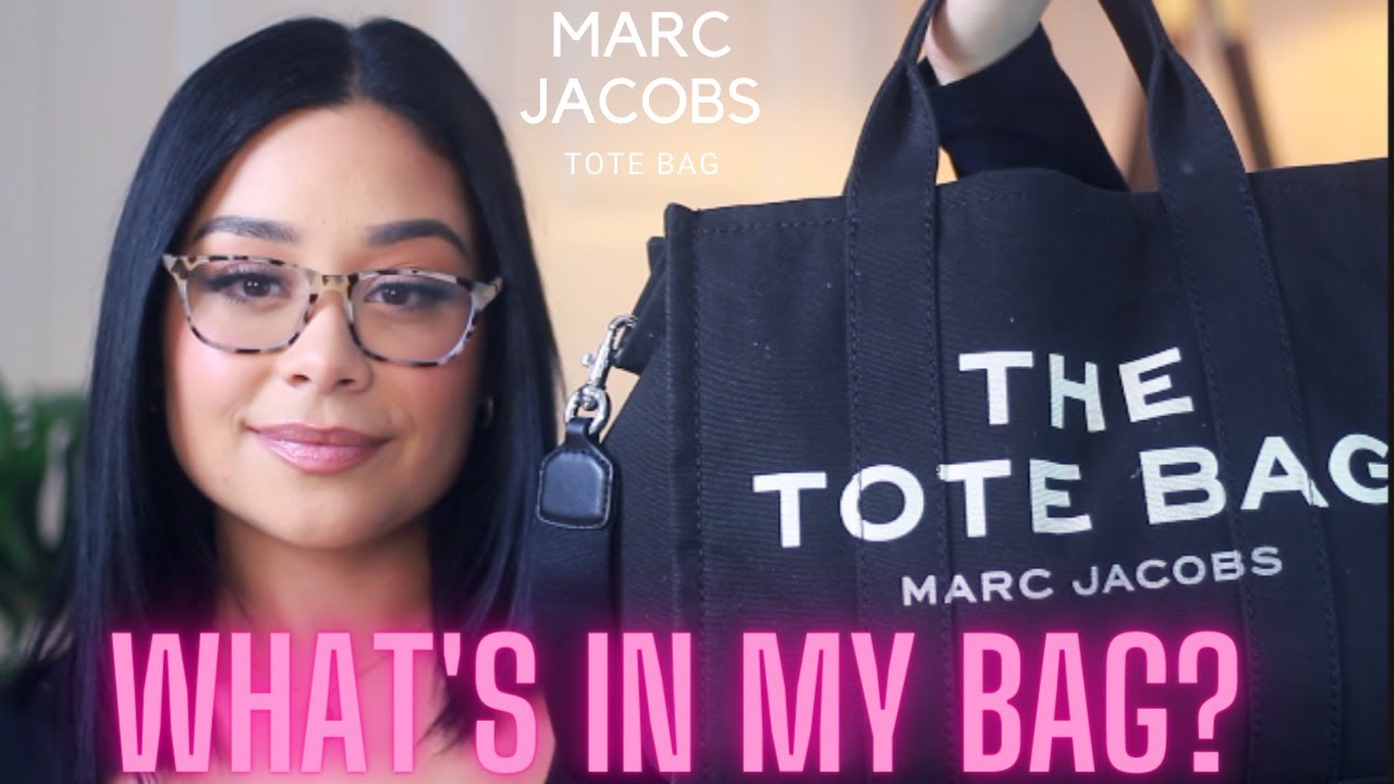 WHAT'S IN MY BAG | MARC JACOBS TOTE BAG REVIEW