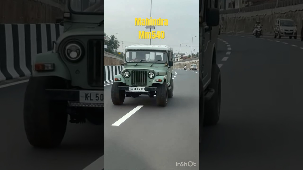 Modified mahindra mm540 #jeep #kerala #mahindra #offroad #trending #automobile #keralariders