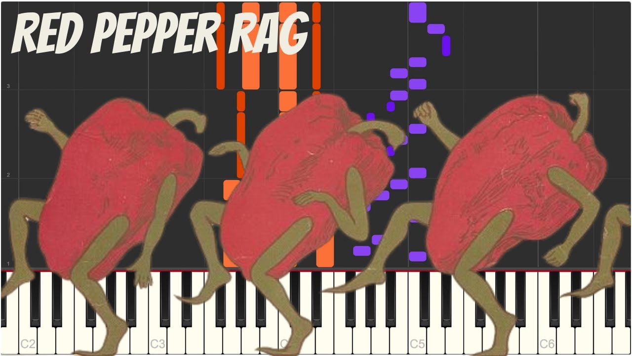 Red Pepper Rag - Henry Lodge  -  [PDF/Midi Download]