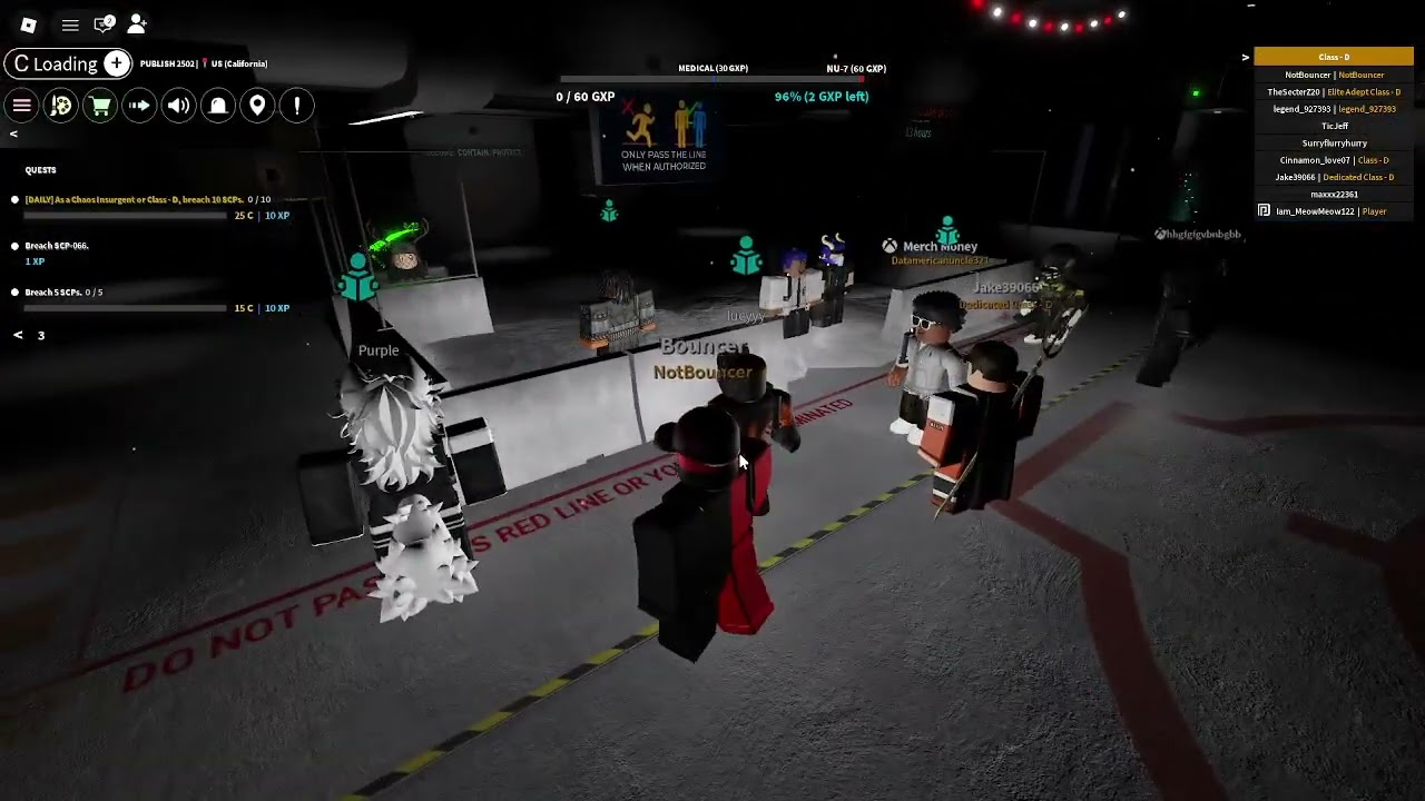 scp roleplay was down for a minute or 2