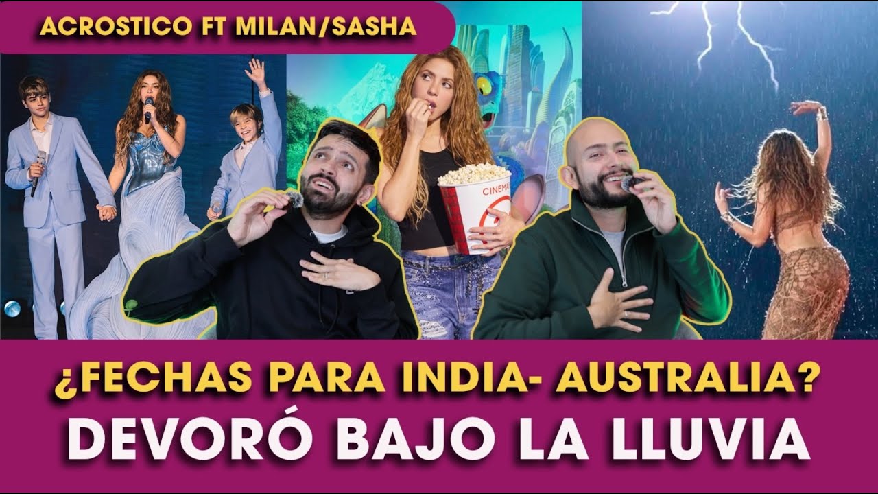 Primer concierto en Córdoba incompleto 🌧️| El momento más icónico de la gira con Milan y Sasha 🇦🇷