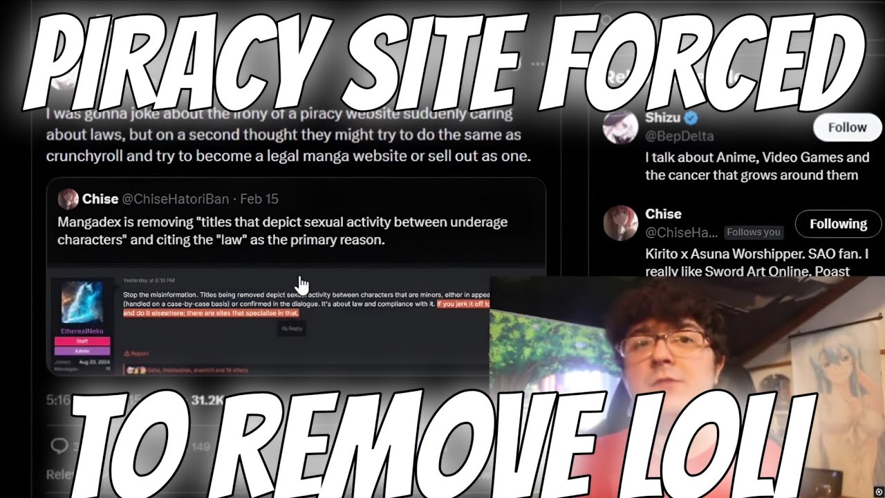 PIRACY SITE FORCED TO REMOVE LOLO CONTENT BECAUSE UK GOVERNMENT BAD!?