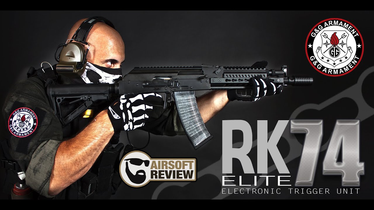RK74 ELITE ETU # G&G ARMAMENT / AIRSOFT REVIEW [ENG SUB]