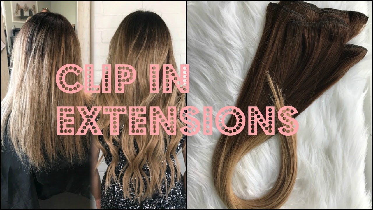 HOW TO INSTALL CLIP IN EXTENSIONS | JZ STYLES HAIR