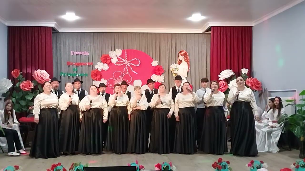 Sărbătoarea de 8 martie 2026, s. Cociulia, ,,Semănătorii”, cântec 1