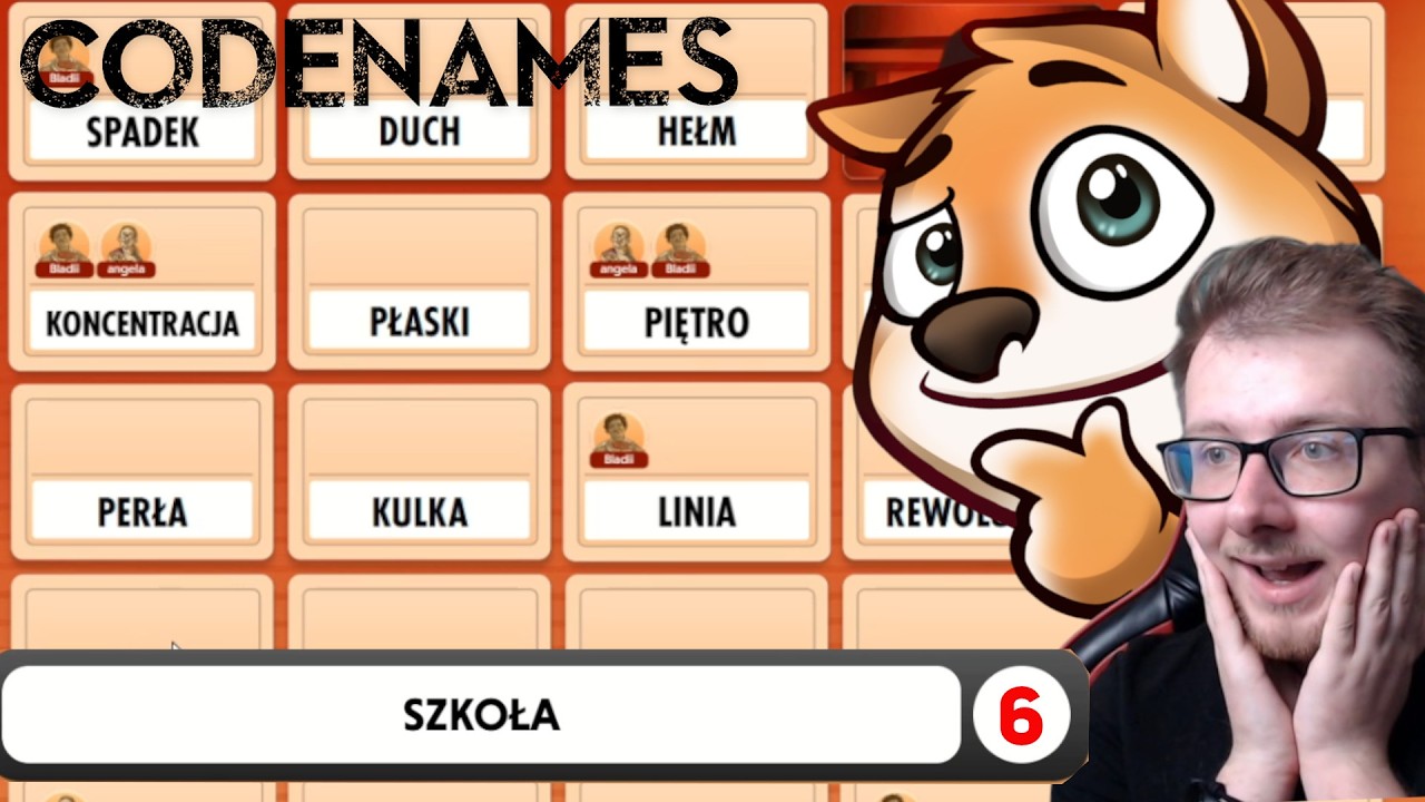 NEXE WYMYŚLIŁ HASŁO NA 6 ALE WOLAŁ POCZEKAĆ RUNDE XD | TAJNIACY CODENAMES