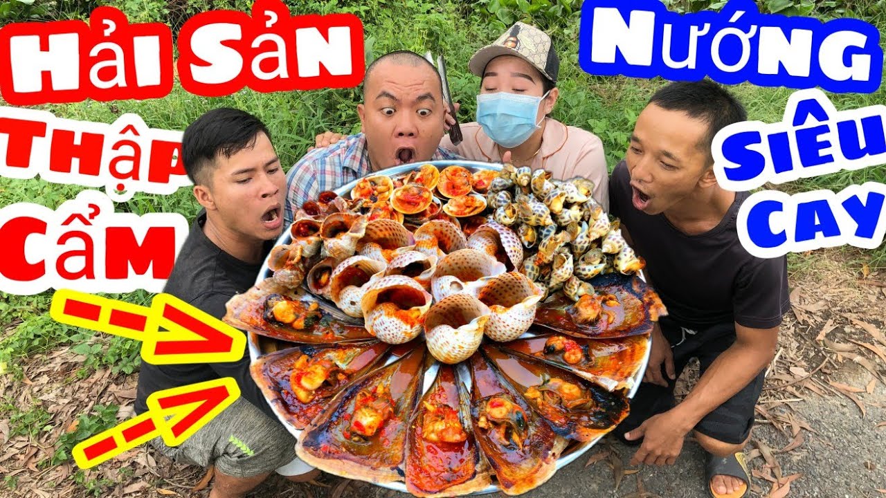 TXTV - Thánh Xàm Làm Bữa Tiệc Hải Sản Thập Cẩm Nướng Sốt Siêu Cay ĐẶT TÊN CHO Bạn Lùn