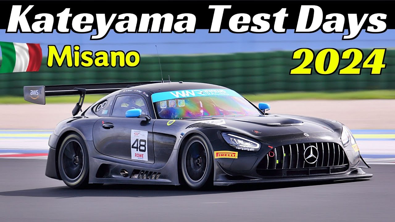 Kateyama Test Days at Misano Circuit, March 8-9, 2024 - Mercedes-AMG GT3, 296 GT3, 992 GT3 R & More!