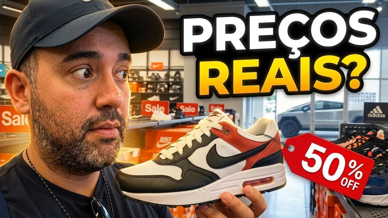 Compras em Orlando 😳 Outlet Vale Mesmo a Pena? #orlando #eua #comprando