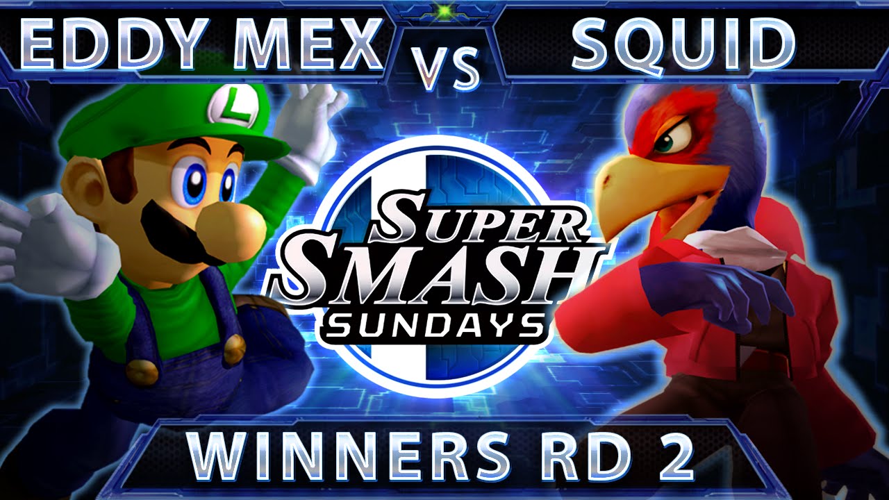 SSS 30 - XTR Eddy Mexico (Luigi) Vs. Squid (Falco) SSBM Winners Round 2 - Melee