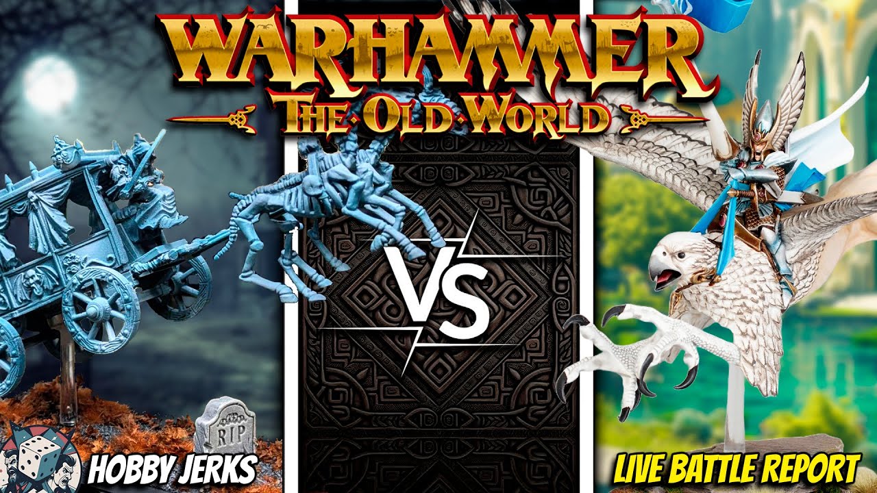 Vampire Counts vs High Elves | Warhammer The Old World (Live Battle Report)