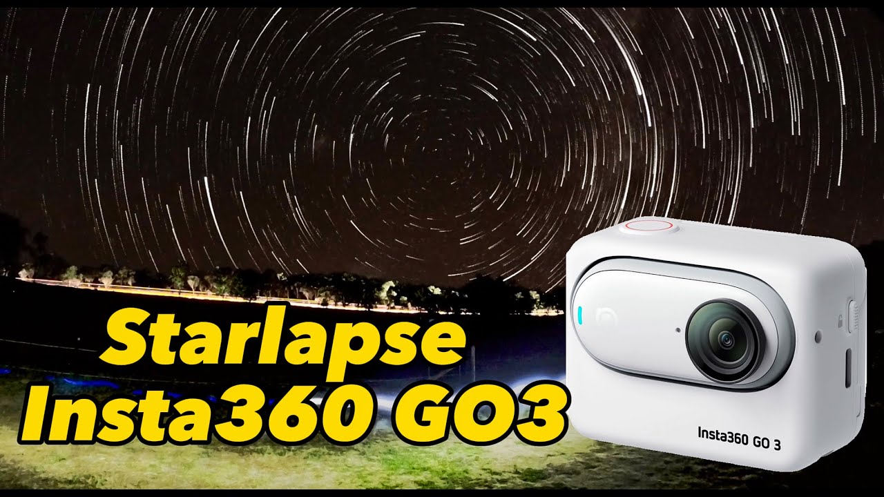 STAR-LAPSE с Insta360 Go3 — вы не поверите, насколько это здорово.