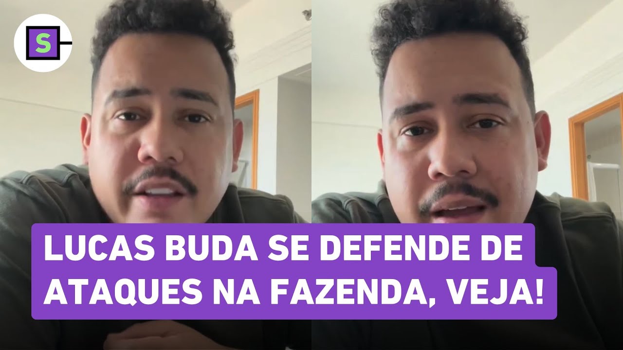 Lucas Buda se manifesta pela 1ª vez após ser detonado por aliados de Camila Moura na Fazenda