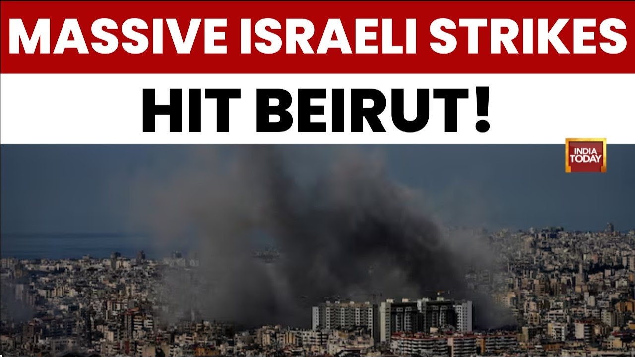 Beirut Under Attack: Massive Israeli strikes hit Beirut, over 850 killed, Ground Battle in Khayyam