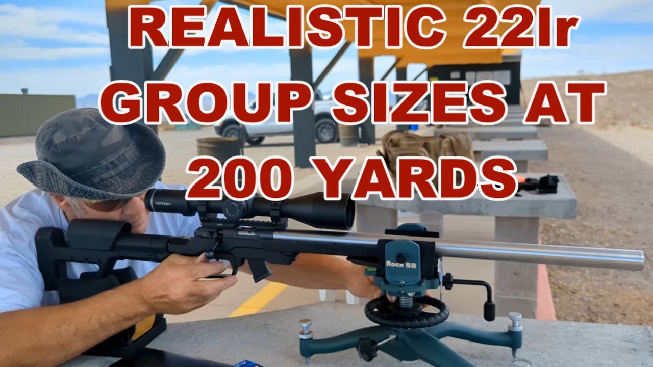 What Group Size Should You Expect at 200 Yards With a 22LR