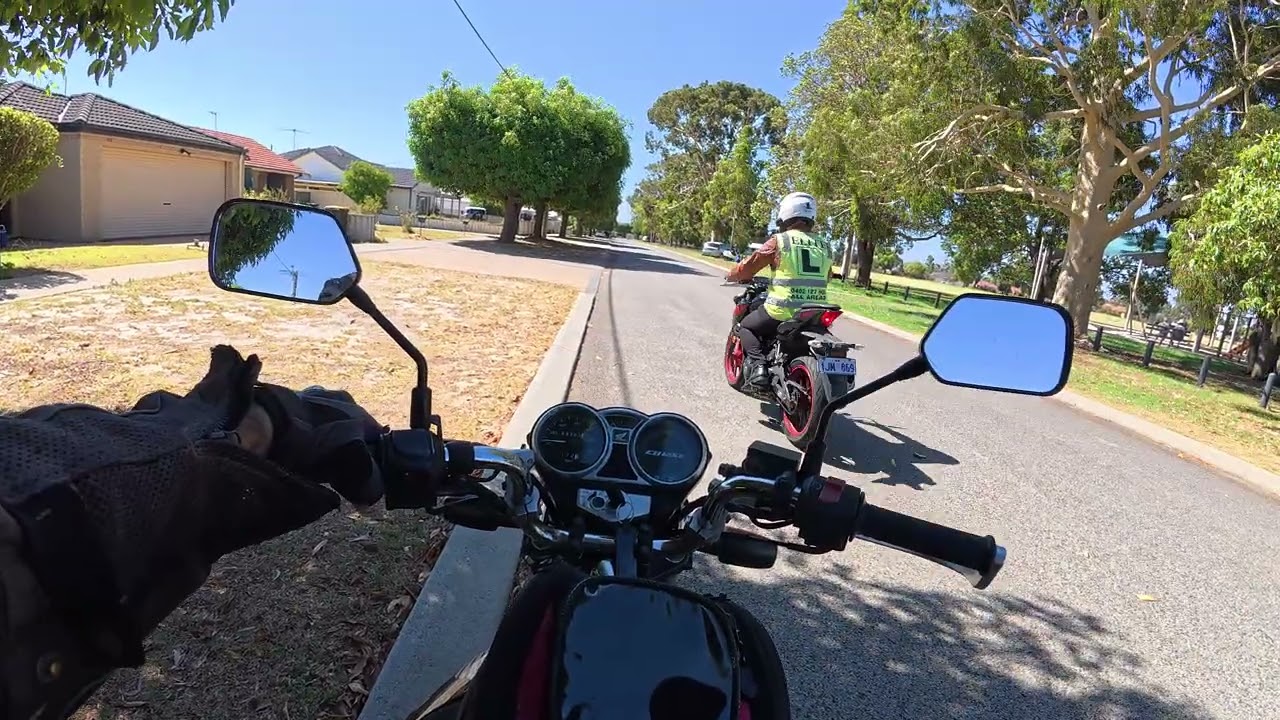 Mirrabooka test route for Motorcycle lessons training with Elite Motorcycle and Driver Training