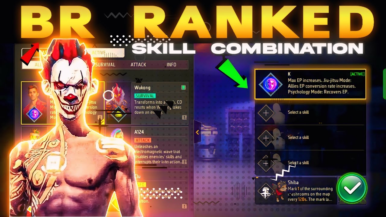 Support Master: BR Rank Character Combo for Team Play