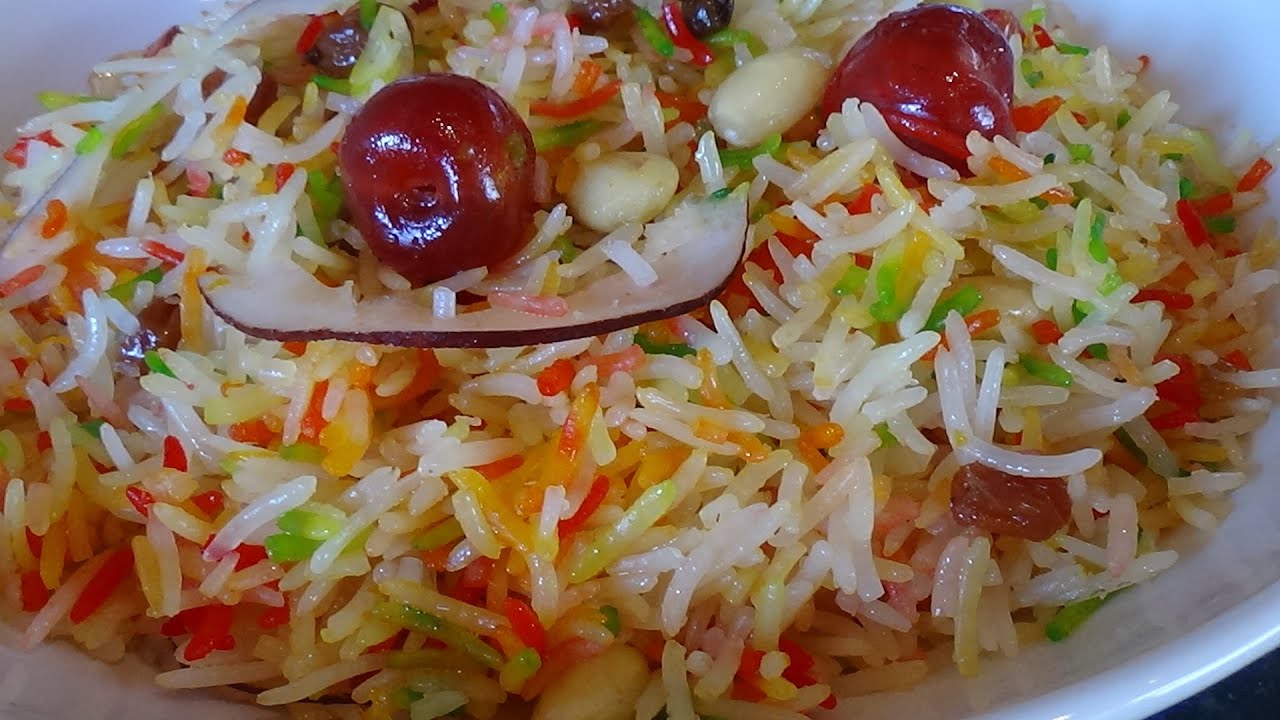 Sweet Rice | Mutanjan Rice | Meethe Chaawal | Ramadan Special | Colourful Rice |  Desi Food Secrets