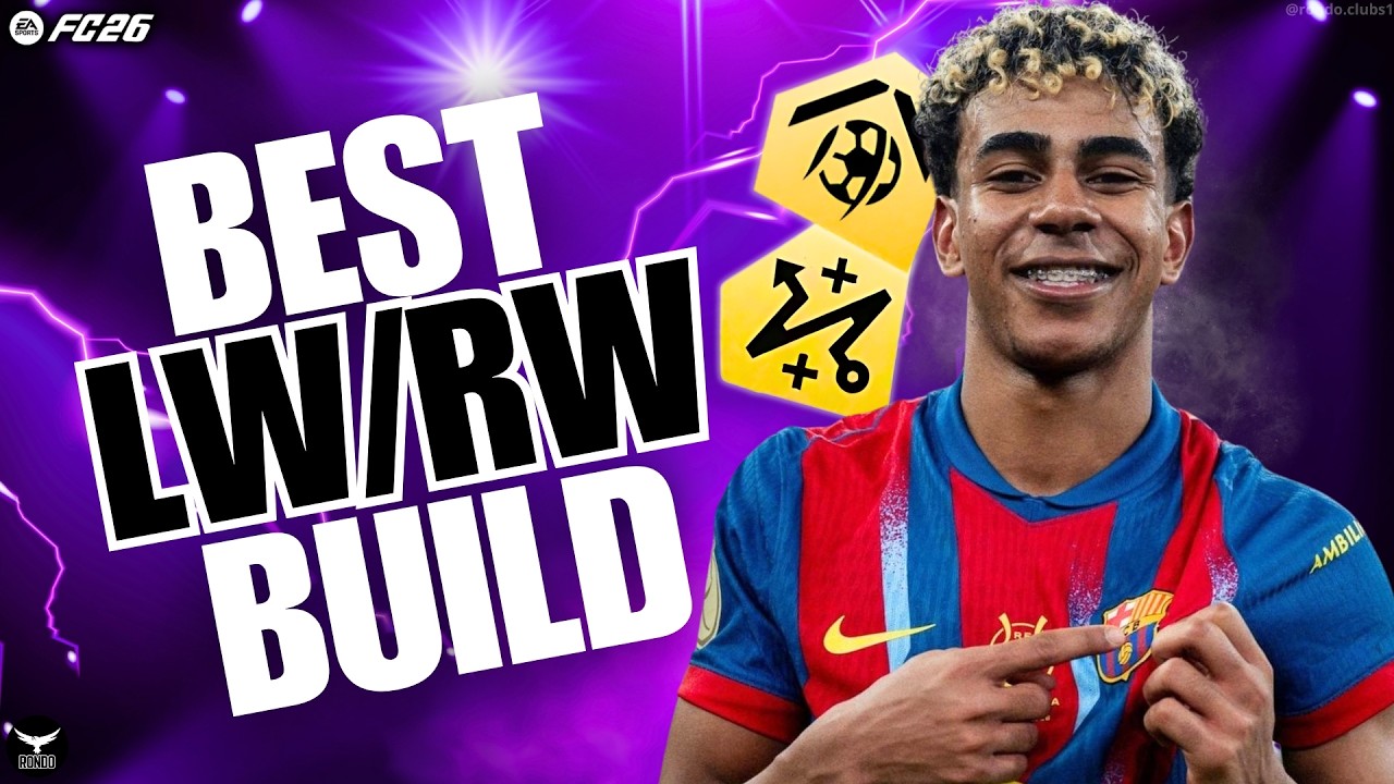 BEST *META* WINGER (LW/RW) BUILD FOR LVL 80 | EAFC 26 Clubs
