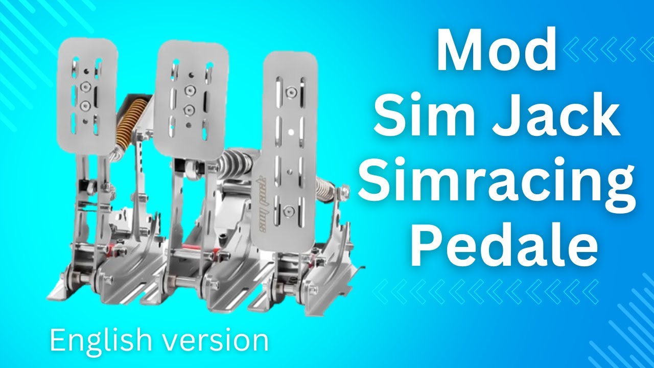 Mod Sim Jack Simracing Pedale mit Heusinkveld ultimate upgrade kit english version