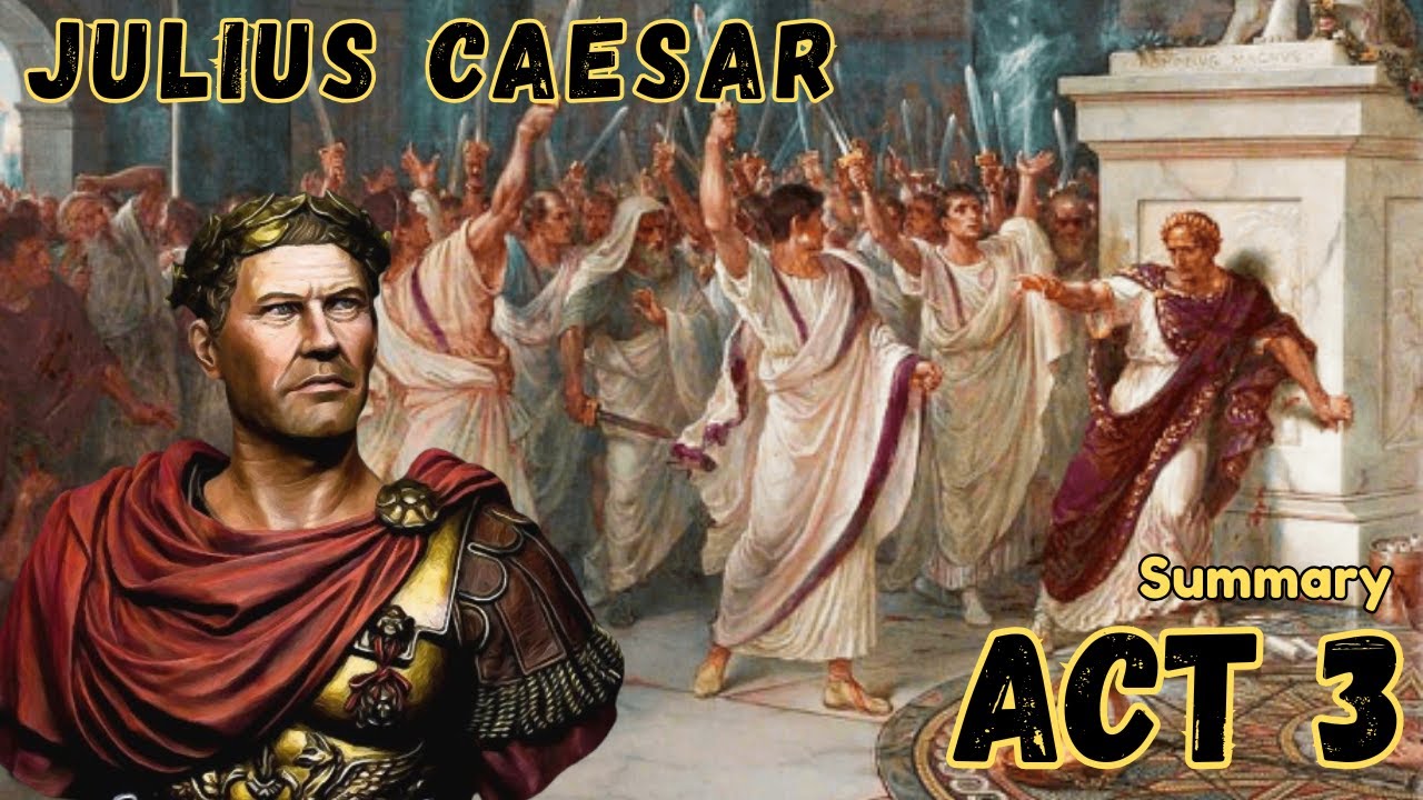 Julius Caesar Act 3 | Summary Act 3 Julius Caesar | @sirtarunrupani