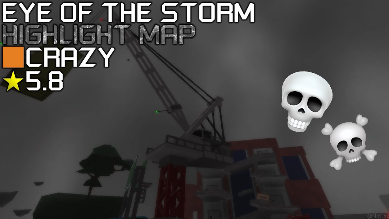 Roblox: Flood Escape 2 - Eye of the Storm with New Gameplay [Highlight Map] (High-Peak Crazy)