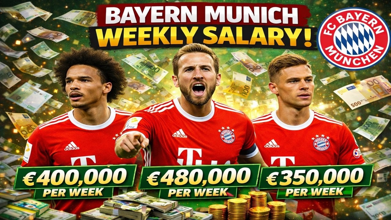 Bayern Munich Players Weekly Salaries 2025/26 💰 | Highest Paid Stars Revealed
