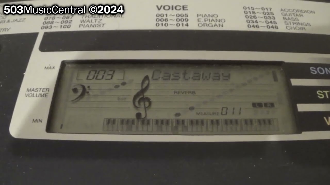 Yamaha YPT-210: Castaway