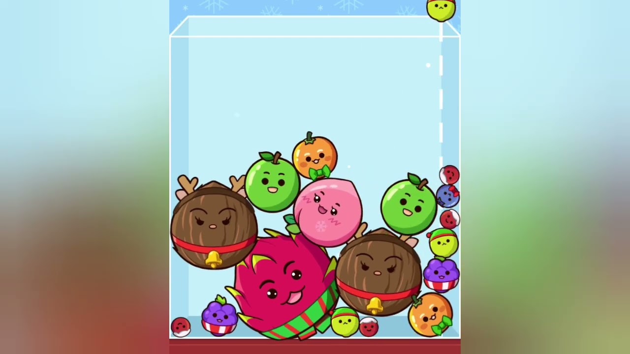 Watermelon Drop Merge 🍉 Mobile Gameplay 