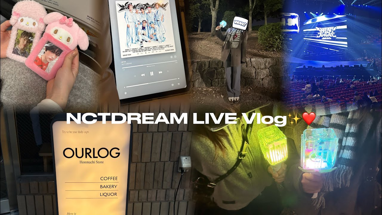 【𝐍𝐂𝐓𝐳𝐞𝐧 𝐯𝐥𝐨𝐠】社会人オタクVlog🍀*゜余韻過去一！？！1年ぶりのドリム😭大阪観光も-  ̫ -