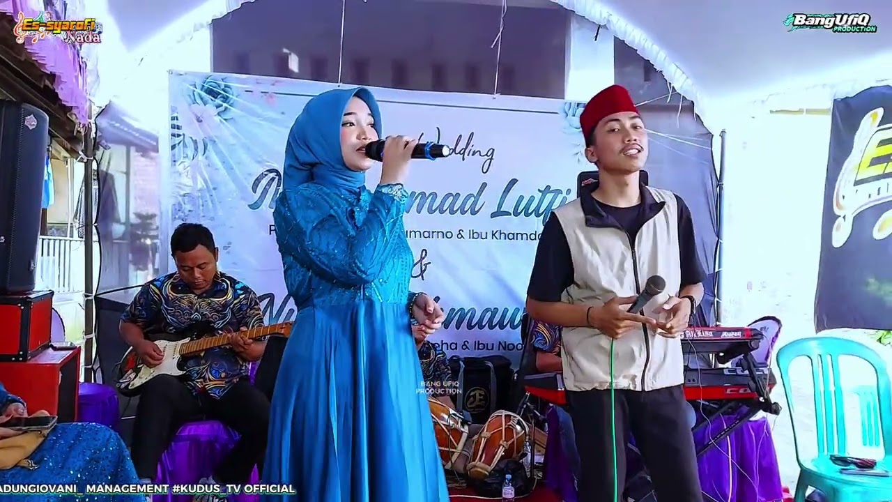 KERINDUAN ~ KARTIKA & ZAKY || ES SYAROFI NADA ~ WEDDING LUTFI & NURUL MIJEN KALIWUNGU KUDUS