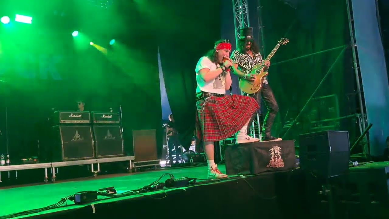 Slash N' Roses - Welcome to the Jungle - Zandstock 2025 - tribute Guns 'N Roses