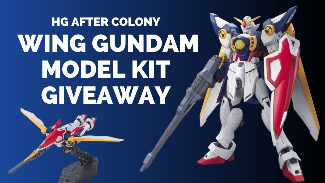 After Colony (HGAC) Wing Gundam Model Kit Review + GIVEAWAY