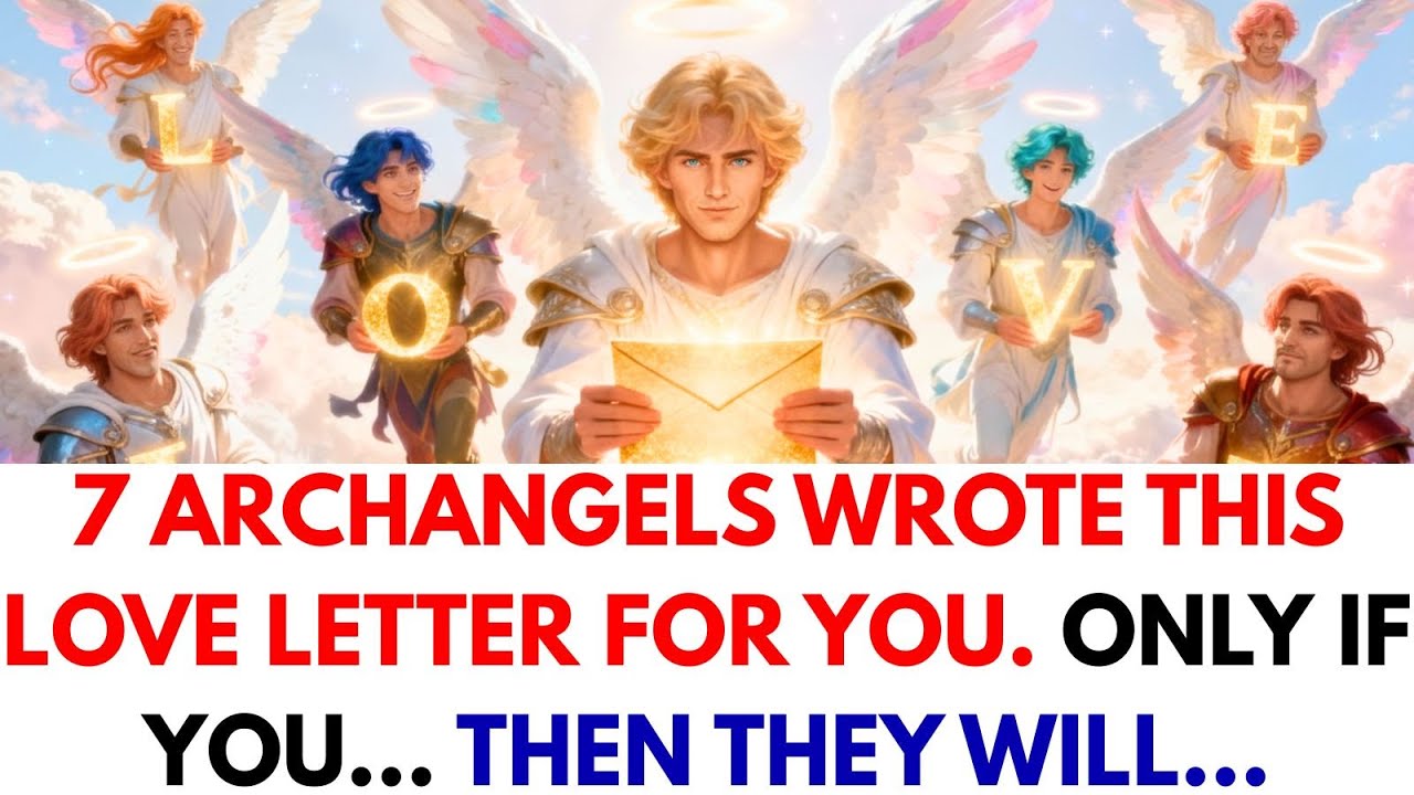 7 archangels wrote this love letter for you. Only if you… then they will…