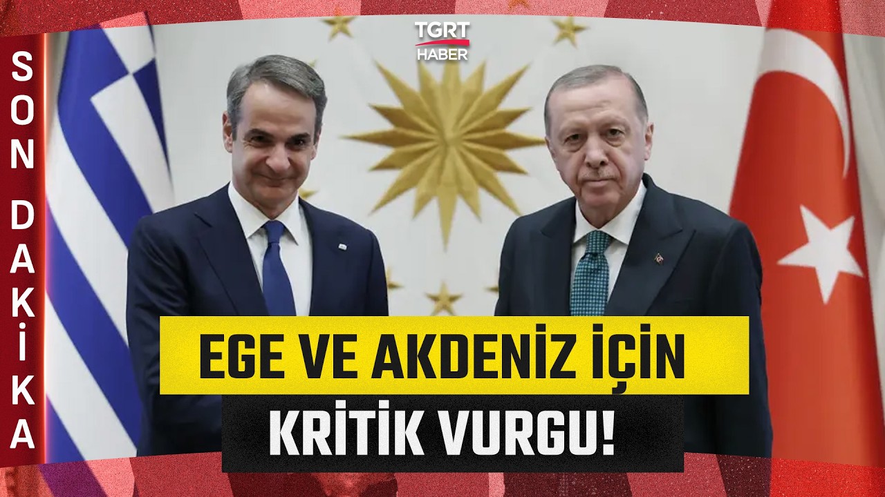 Ankara’da Kritik Zirve! Cumhurbaşkanı Erdoğan ve Miçotakis'ten Ortak Basın Açıklaması