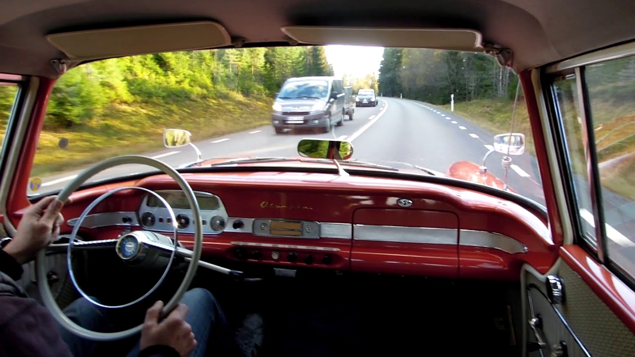 Drivning a OPEL Rekord 1958 (SOLD)