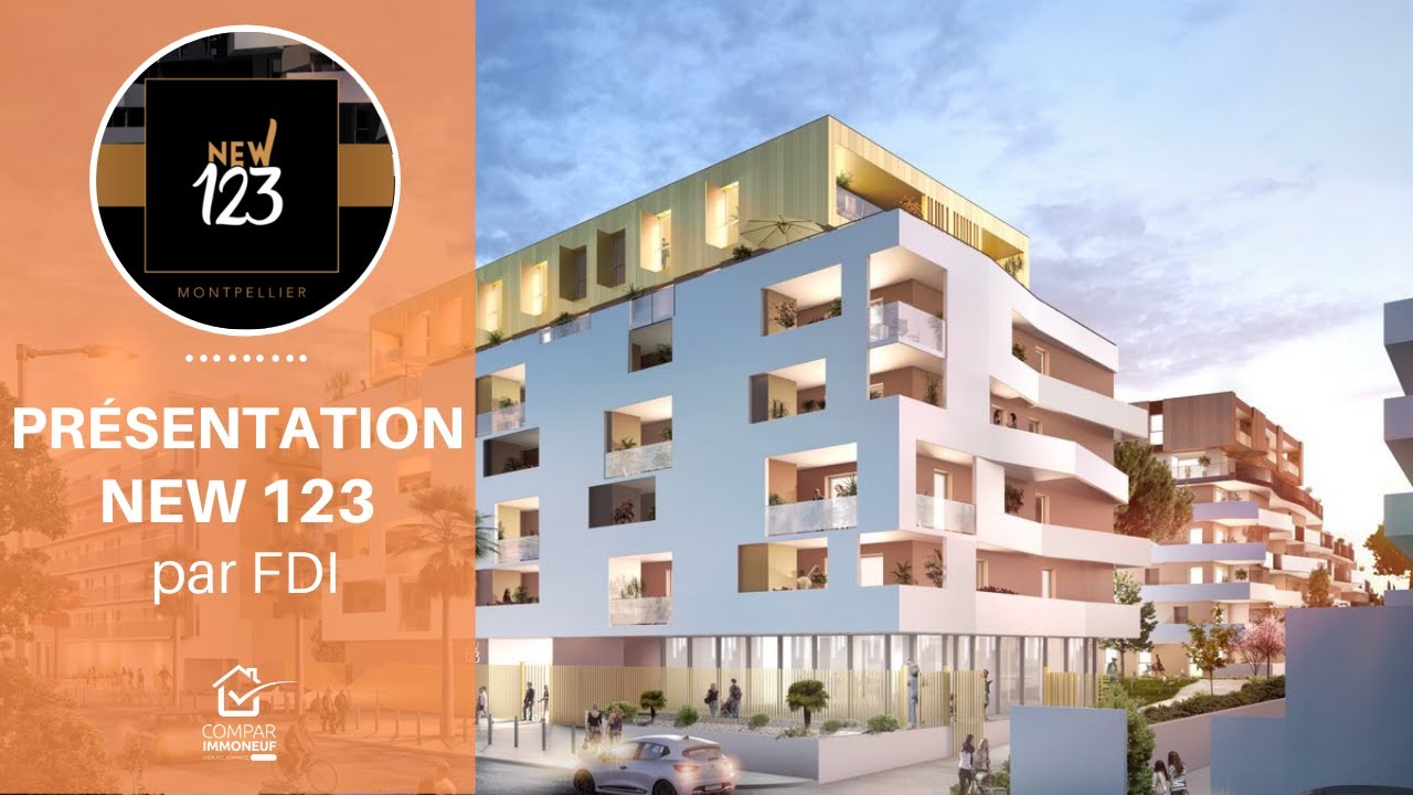 Visite || Résidence NEW 123 à #Montpellier | FDI