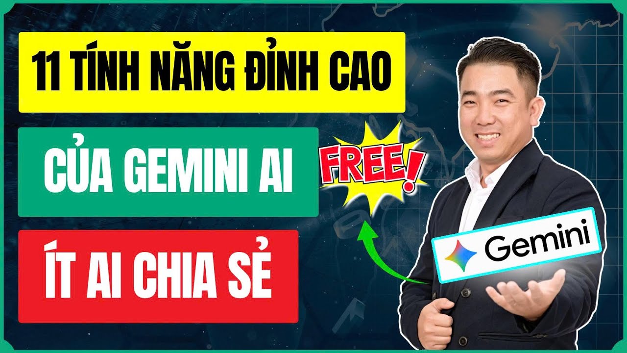 11 Tuyệt Chiêu Sử Dụng AI Gemini Khiến Bạn X10 Tốc Độ Làm Việc