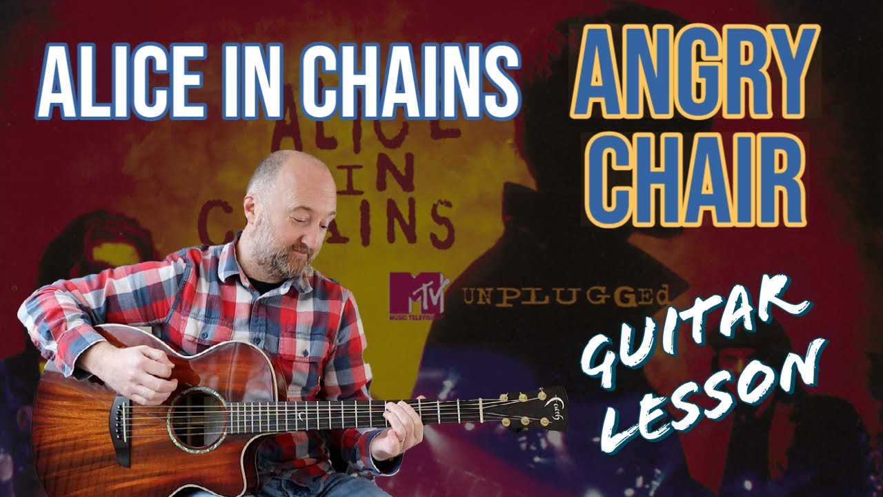 Как играть «Angry Chair» Alice In Chains | MTV Unplugged — лёгкий урок игры на гитаре