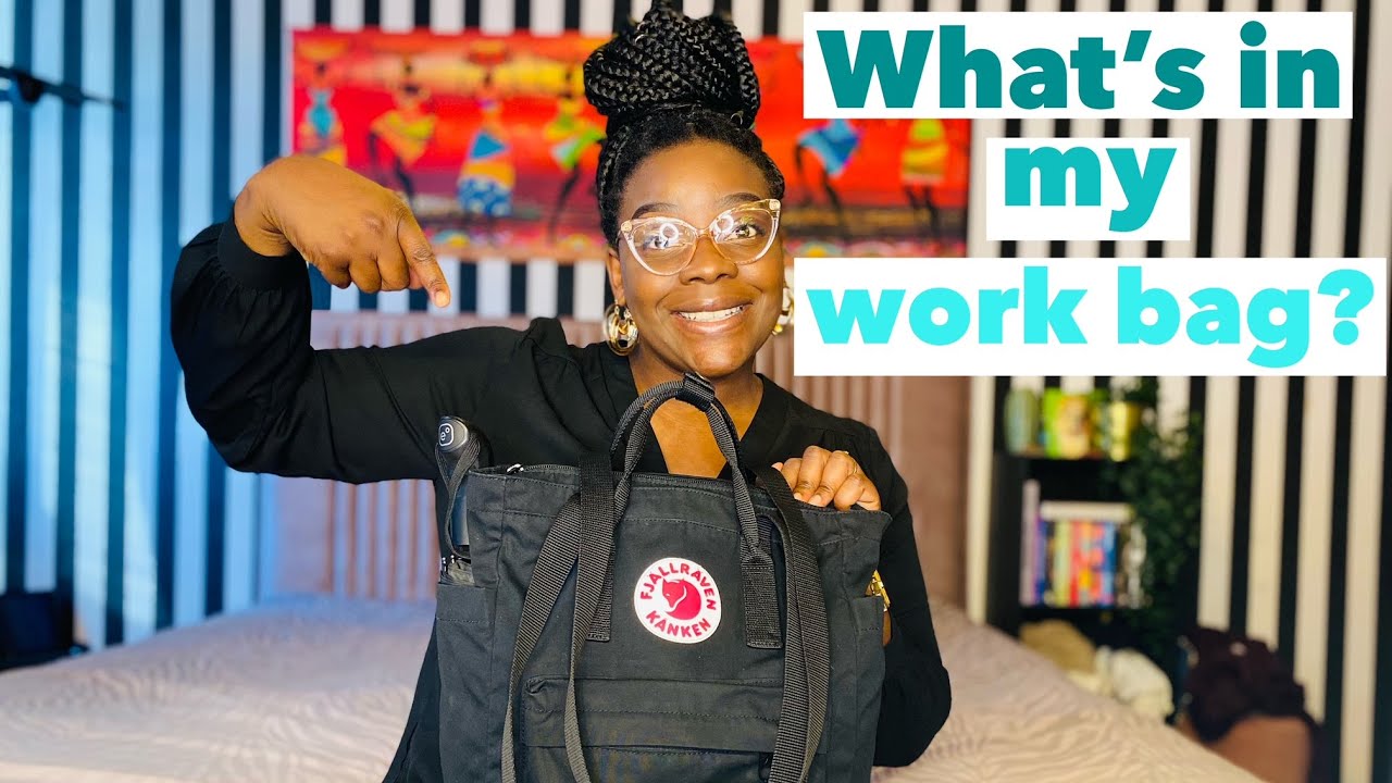 WHAT'S IN MY WORK BAG? | FJALLRAVEN KANKEN TOTEPACK