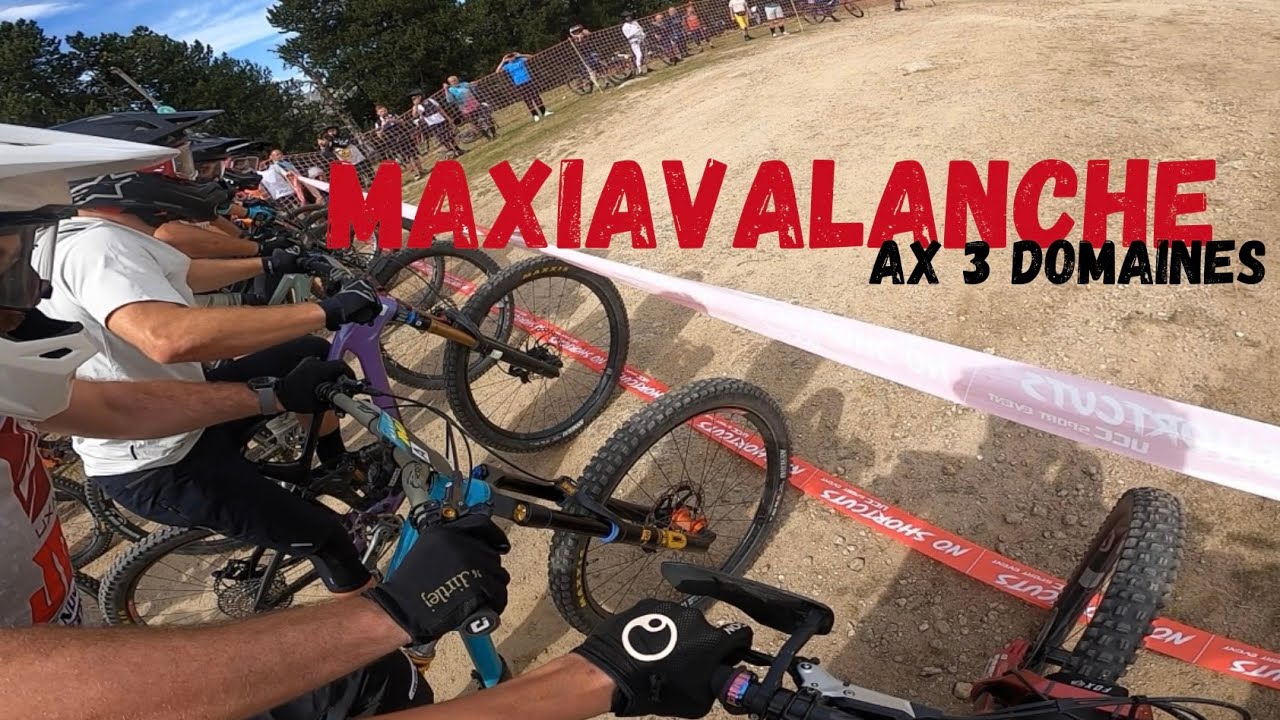 MAXIAVALANCHE Ax 3 Domaines | Esteban Bassibé