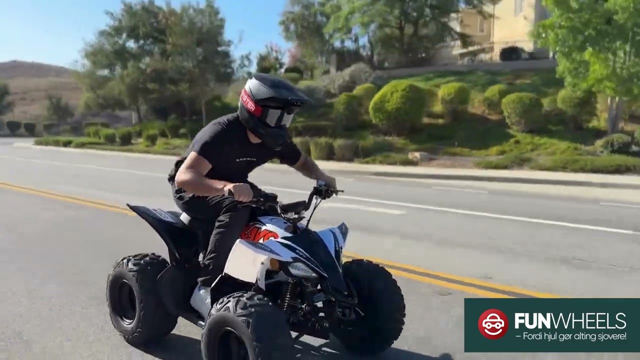 Elektrisk Kayo eA110 ATV - (2100W peak) - Topfart 43 km/t.