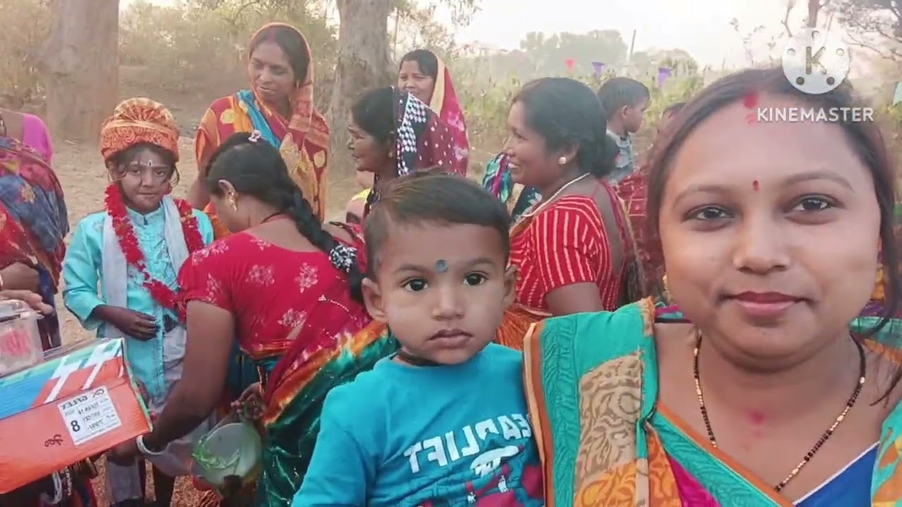 ମକର ବାସି ପରେ ଆମ ଗାଁଆ ରେ ପିଲା ମାନଙ୍କୁ ବର କନିଆ କରି ଖେଳୁ 😍