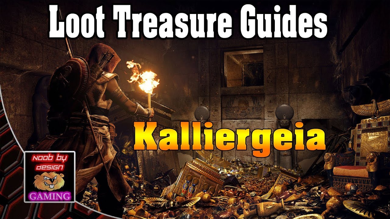 Assassins Creed Origins - Kalliergeia  - Loot Treasure