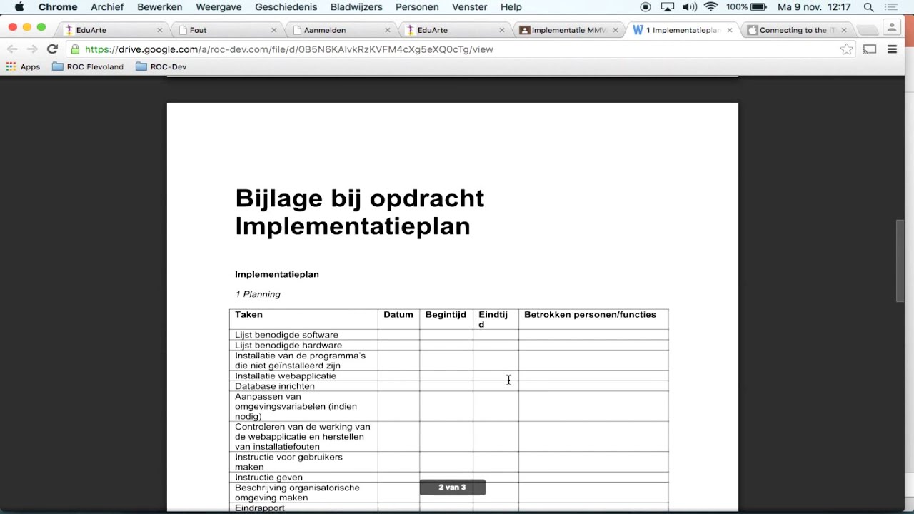 implementatie
