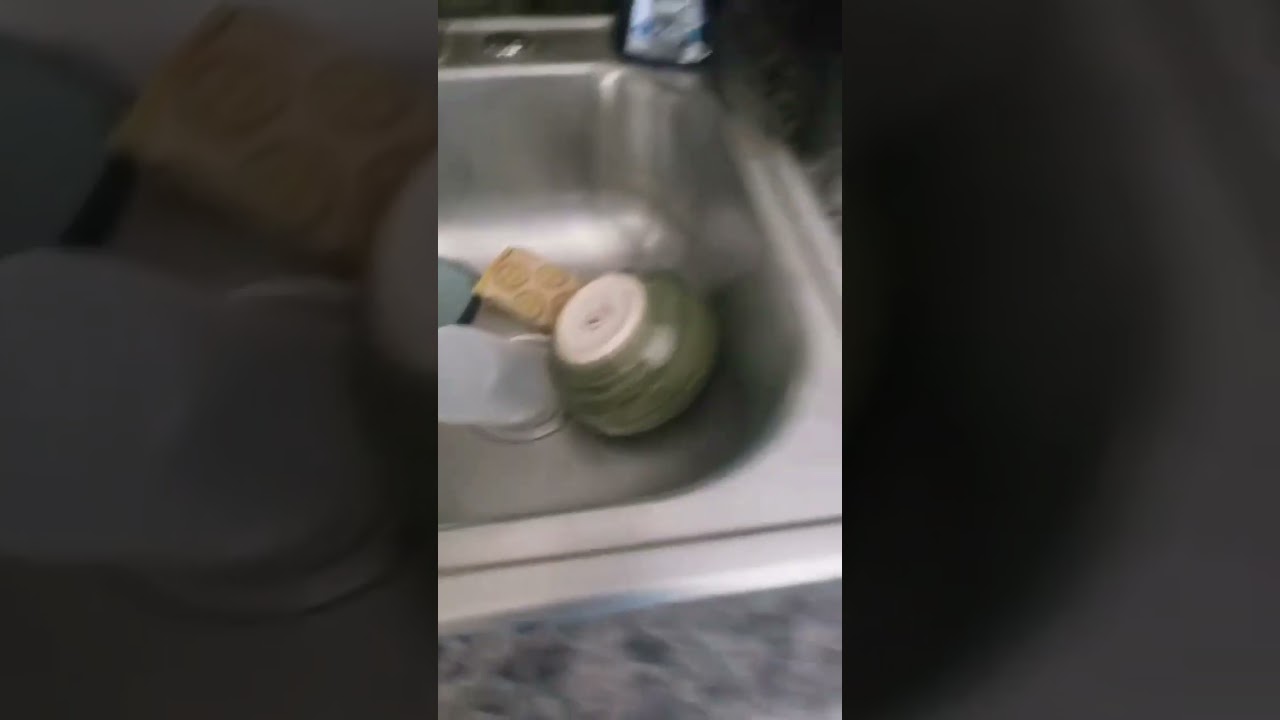 Wife Vs Husband cleaning after cooking 