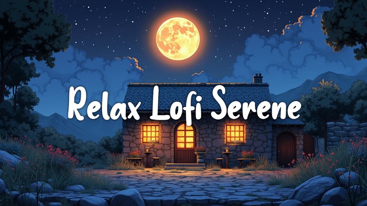 Full Moon Lofi Night 🌕 Relax & Concentrate [chill lo-fi hip hop beats for study/work]