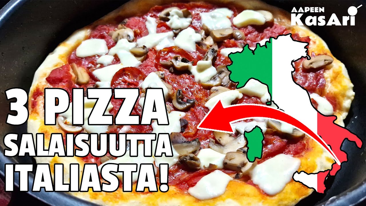 PIZZA SALAISUUDET AUKI - MITEN PARAS PIZZA TEHDÄÄN ITALIAN KEITTIÖSSÄ  - lievito madre